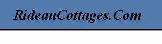 Rideau Cottages - Home Page